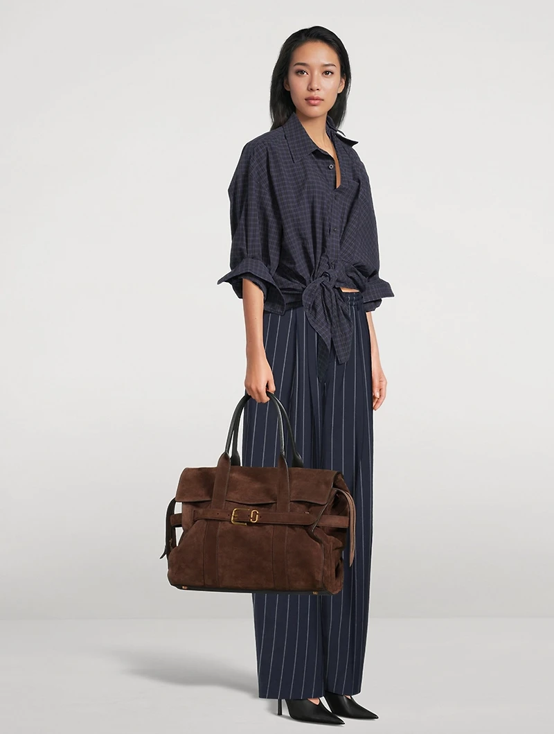 The Dakota Suede Tote Bag