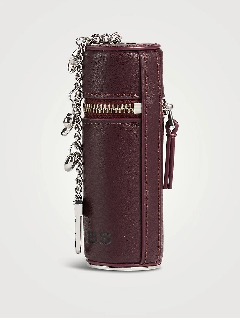 The Charm Leather Lipstick Case
