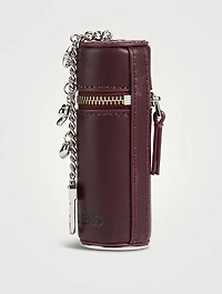 The Charm Leather Lipstick Case
