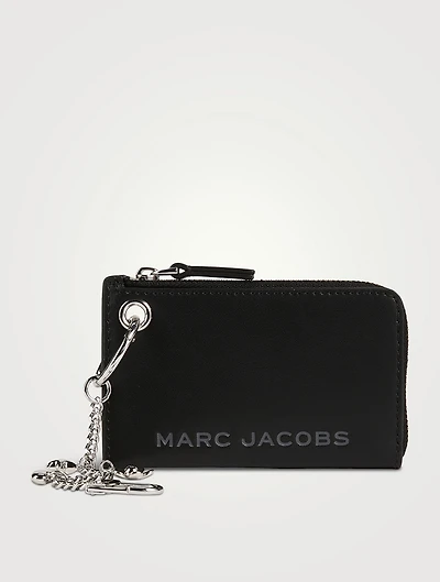 The Top Zip Leather Bag Charm