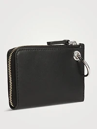 The Top Zip Leather Bag Charm