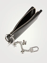 The Top Zip Leather Bag Charm