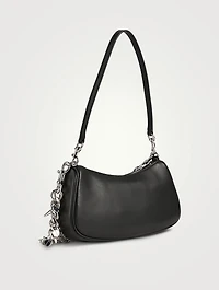 The Star Charm Leather Shoulder Bag