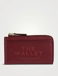 The Leather Zip Wallet