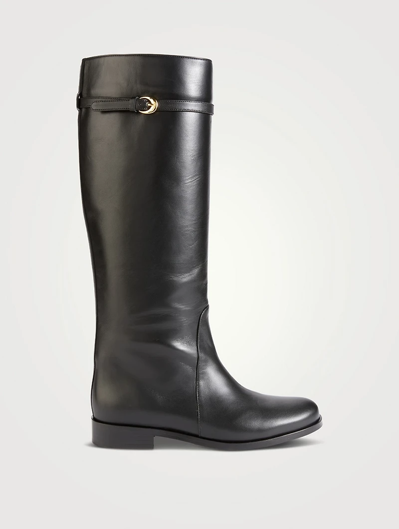 Harlow Leather Riding Boots