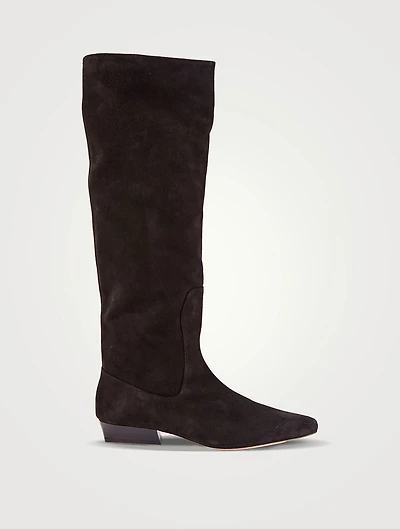 Wally Suede Knee-High Boots