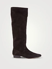 Wally Suede Knee-High Boots