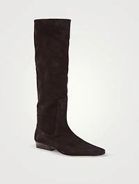 Wally Suede Knee-High Boots