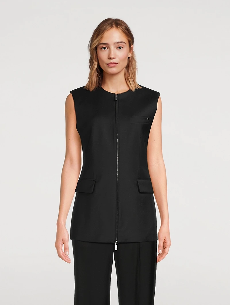 Zip-Front Vest