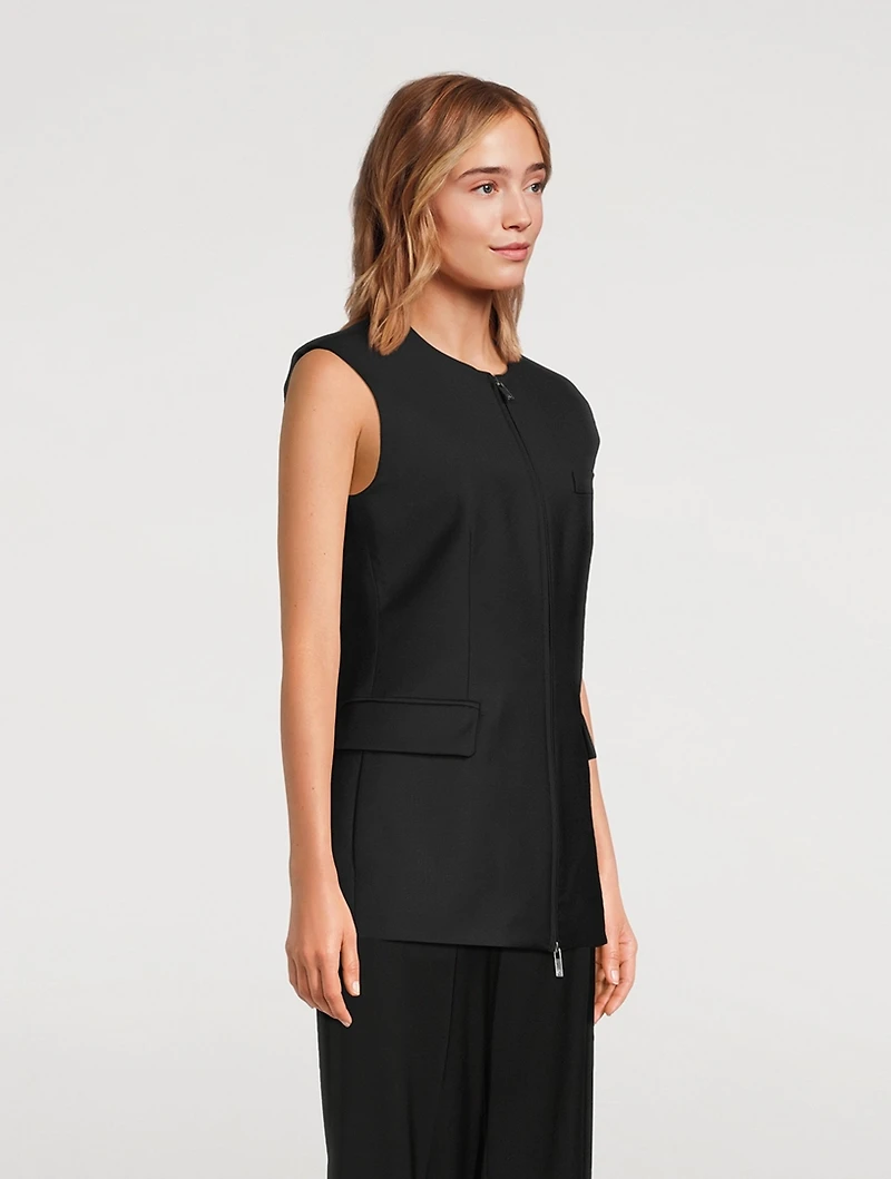 Zip-Front Vest