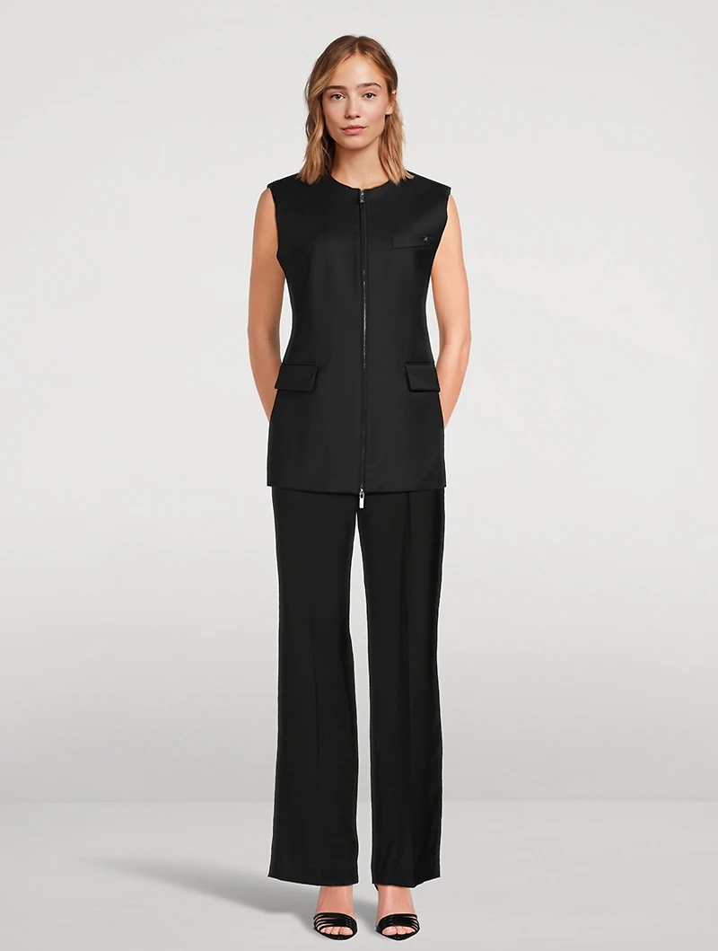 Zip-Front Vest
