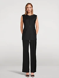Zip-Front Vest
