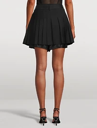 Pleated Skort