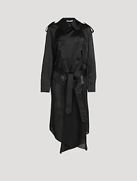 Scarf Trench Coat