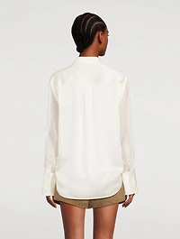 Relaxed Cowl Blouse