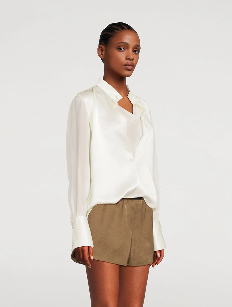 Relaxed Cowl Blouse