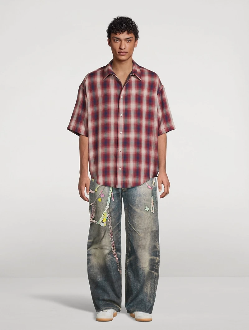 Check Short-Sleeve Shirt
