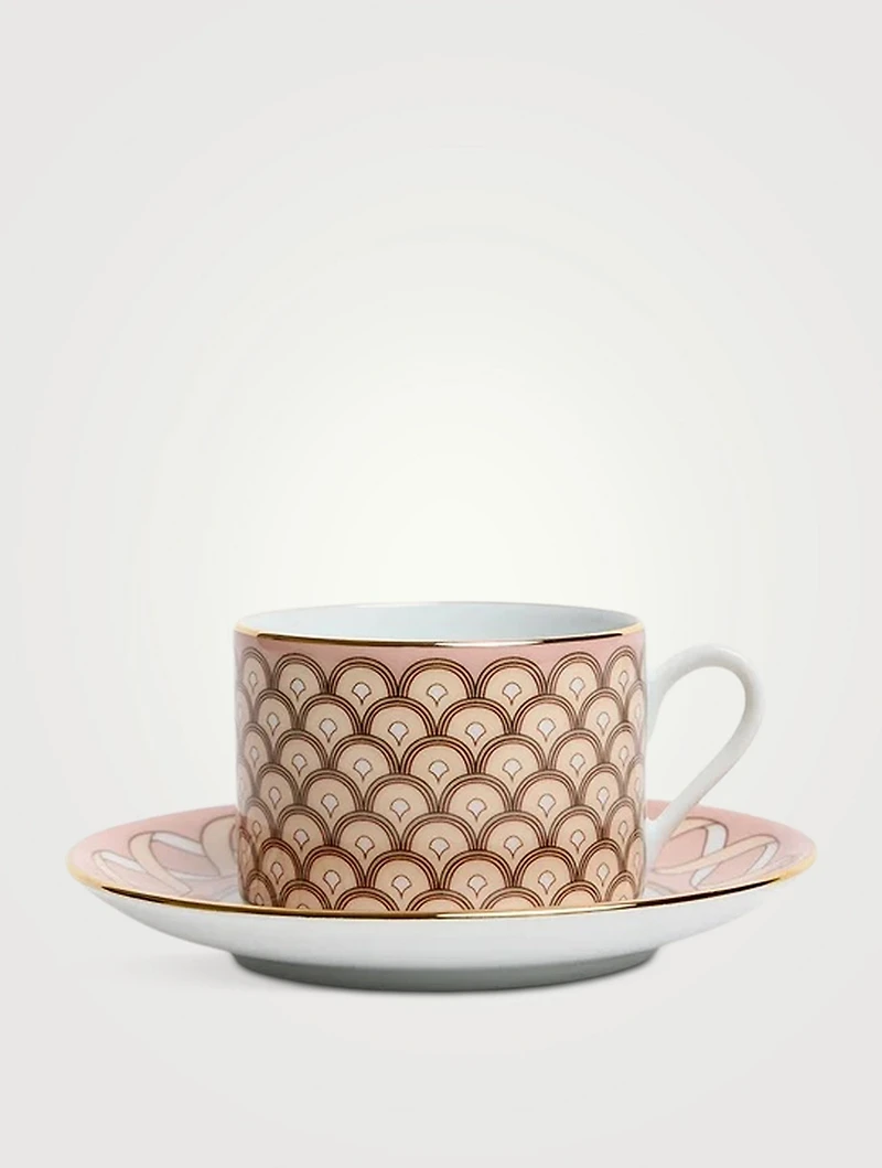 Set Of Two Impero Tea Cups And Saucers