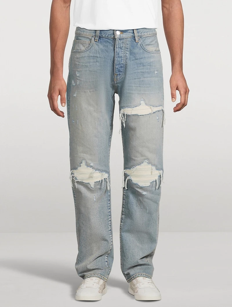 Suede Straight Mx1 Jeans