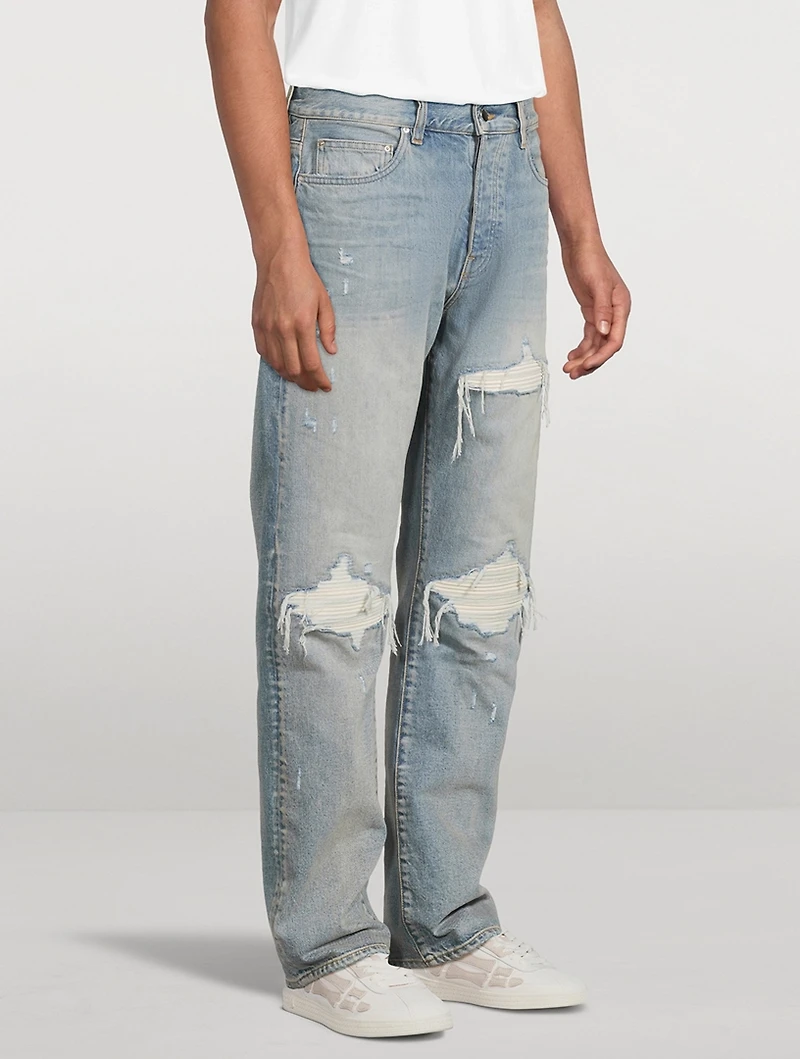 Suede Straight Mx1 Jeans