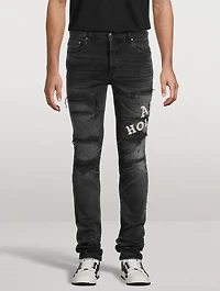 Amiri Hollywood Repaired Jeans