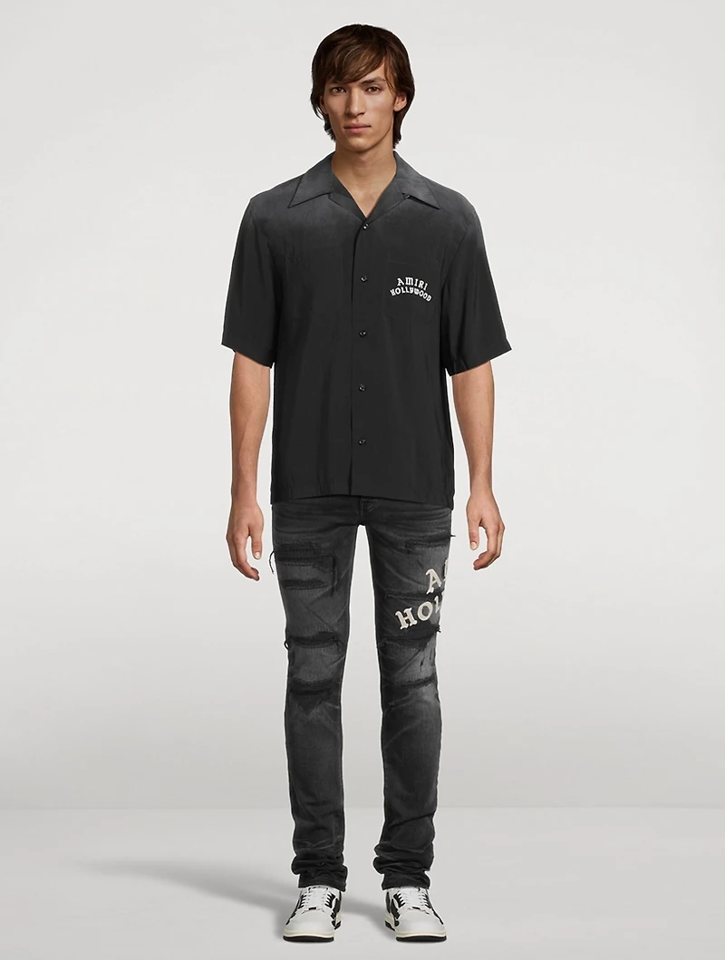 Amiri Hollywood Repaired Jeans