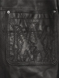 Leather Camp Shirt