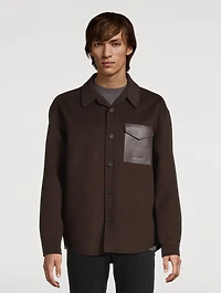 Emmanuel Double-Face Wool Overshirt