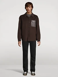 Emmanuel Double-Face Wool Overshirt