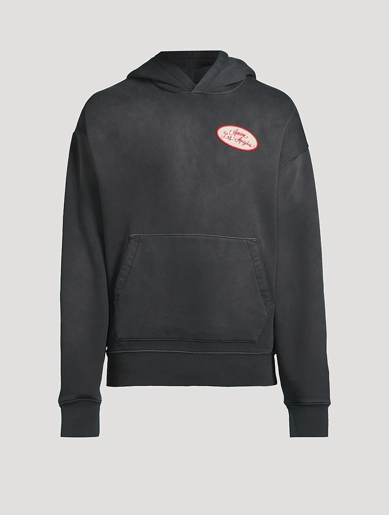 Oversized Hoodie With Station Patch