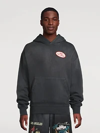 Oversized Hoodie With Station Patch