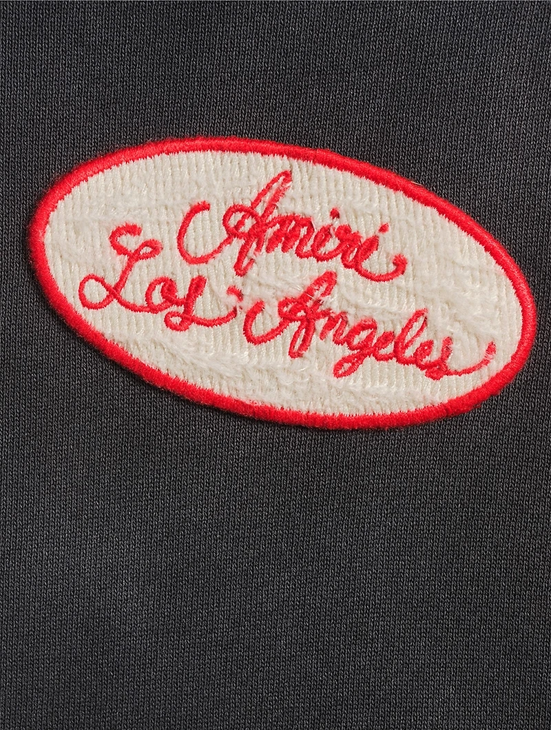 Oversized Hoodie With Station Patch