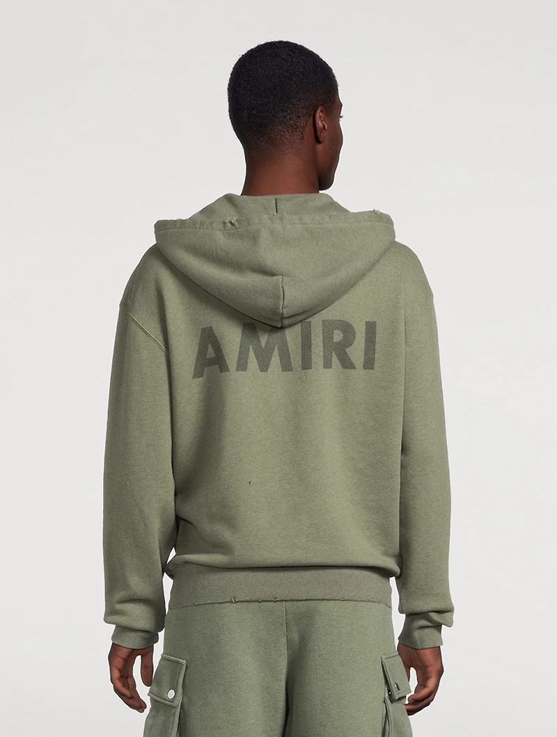 Amiri Stencil Oversized Hoodie