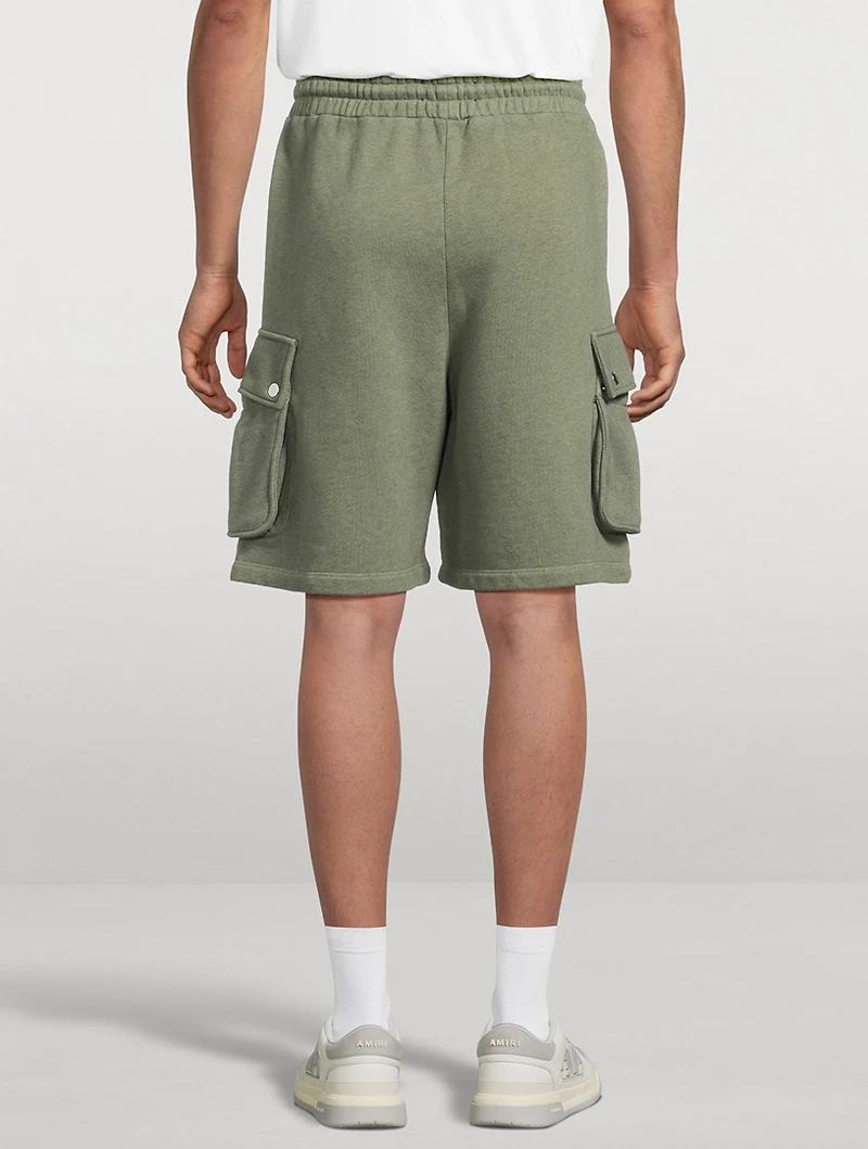 Amiri Stencil Cargo Shorts