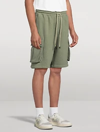 Amiri Stencil Cargo Shorts
