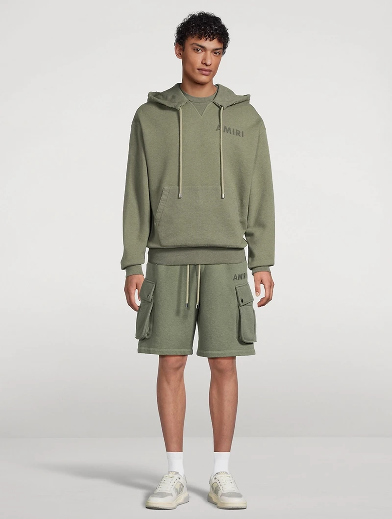 Amiri Stencil Cargo Shorts