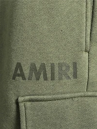 Amiri Stencil Cargo Shorts