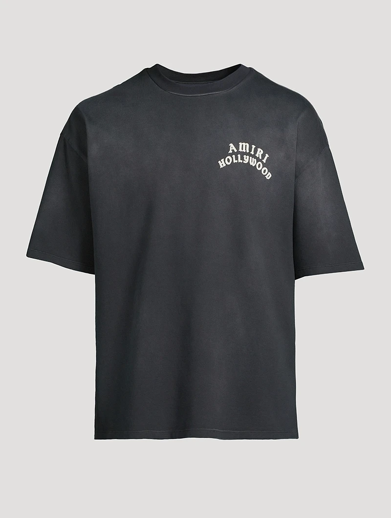 Hollywood Logo Oversized T-Shirt