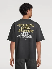 Nights Cotton Oversized T-Shirt