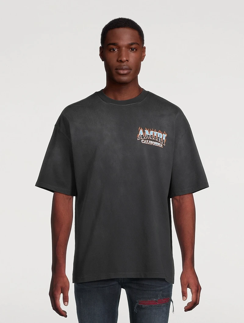 Sunny Place Logo Oversized T-Shirt