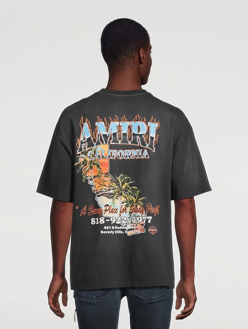 Sunny Place Logo Oversized T-Shirt
