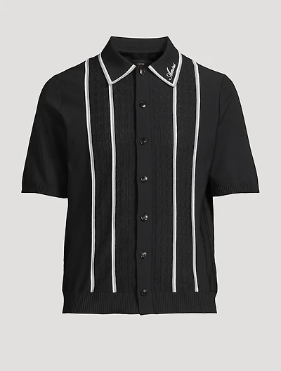 Short-Sleeve Shirt With Script Logo