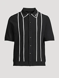 Short-Sleeve Shirt With Script Logo