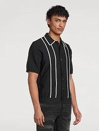 Short-Sleeve Shirt With Script Logo