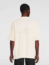 Crochet Short-Sleeve Shirt