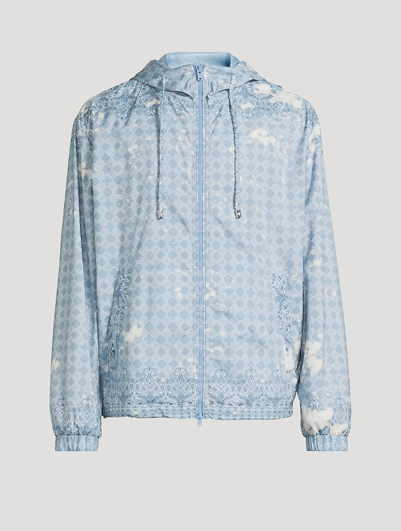 MA Quad Bleached Windbreaker Jacket