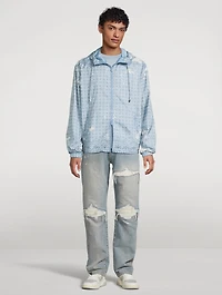 MA Quad Bleached Windbreaker Jacket