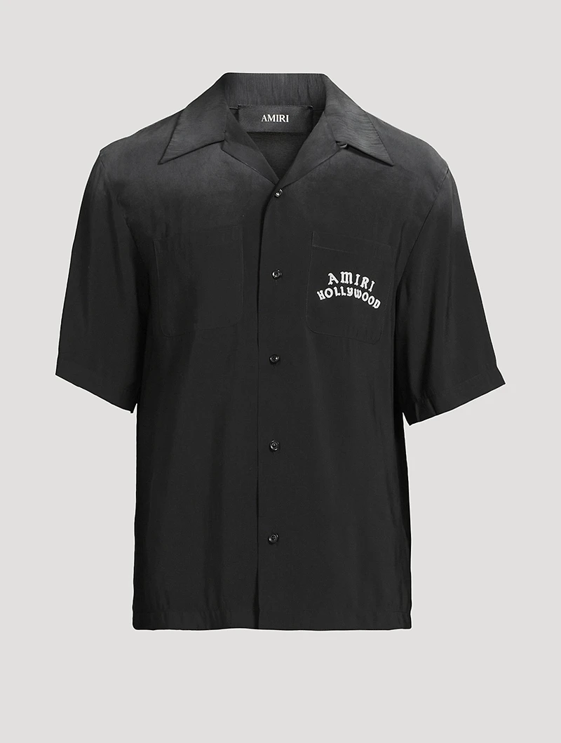 Amiri Hollywood Bowling Shirt