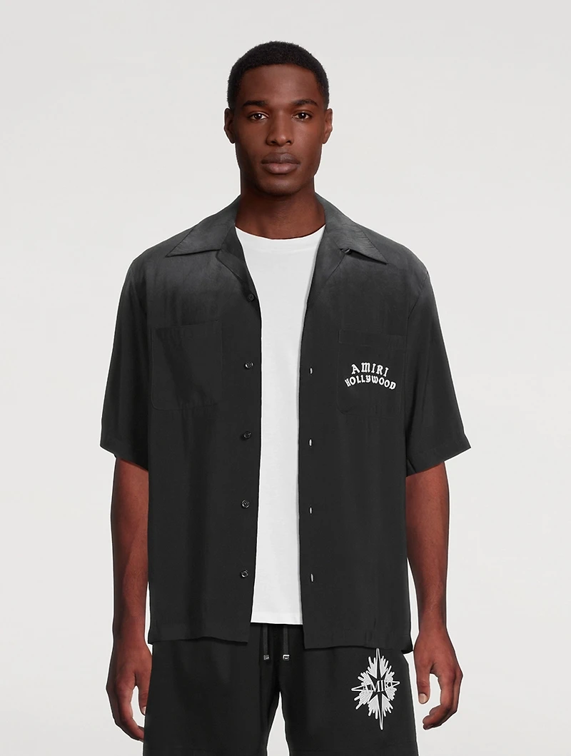 Amiri Hollywood Bowling Shirt