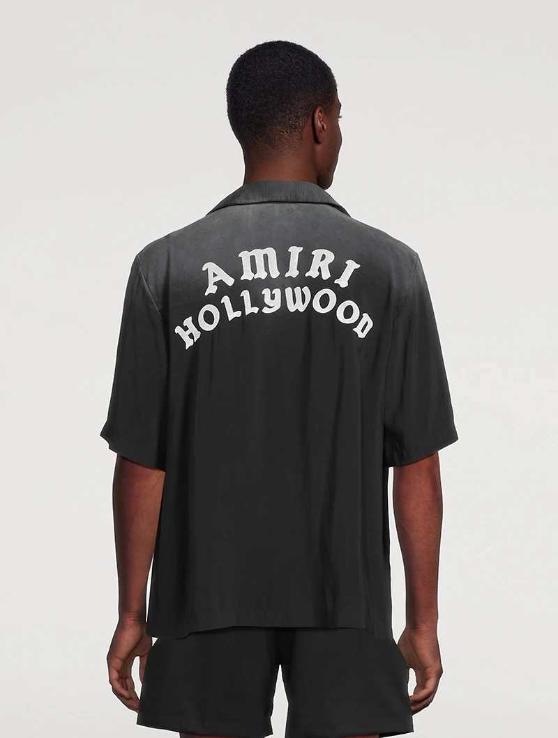 Amiri Hollywood Bowling Shirt